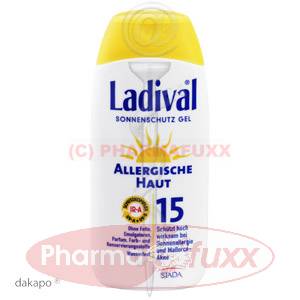 LADIVAL allergische Haut Gel LSF 15, 200 ml