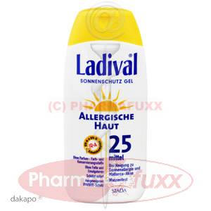 LADIVAL allergische Haut Gel LSF 25, 200 ml