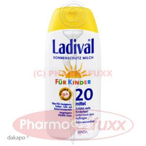 LADIVAL Kinder Sonnenmilch LSF 20, 200 ml