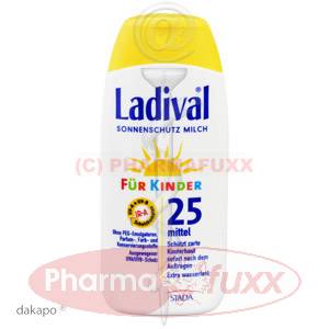 LADIVAL Kinder Sonnenmilch LSF 25, 200 ml