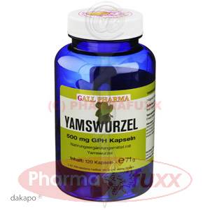 YAMSWURZEL 500 mg GPH Kapseln, 120 Stk