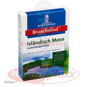 BRONCHOLIND Islaendisch Moos Lutschtabl., 24 Stk