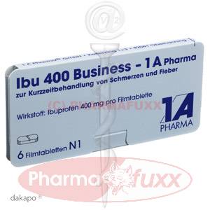 IBU 400 Business 1A Pharma Filmtabl., 6 Stk
