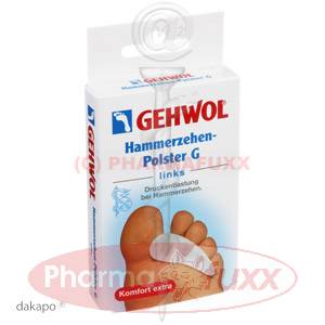 GEHWOL Polymer Gel Hammerzehenpolster G links, 1 Stk