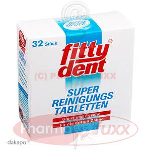 FITTYDENT super Reinigungstabletten, 32 Stk