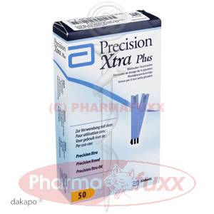 MEDISENSE Precision Xtra Plus Glucose Teststr., 50 Stk