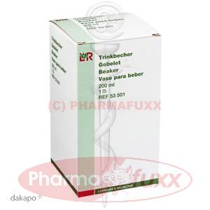 TRINKBECHER mit 2 Deckeln, 1 Stk