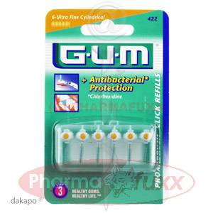 GUM Proxabrush Click Nachf.0,5mm Kerze, 6 Stk