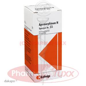 SYNERGON 23 Apomorphinum N Tropfen, 50 ml
