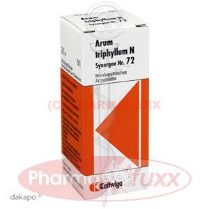 SYNERGON 72 Arum triphyllum N Tropfen, 20 ml