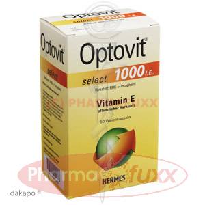 OPTOVIT select 1 000 I.E. Kapseln, 50 Stk