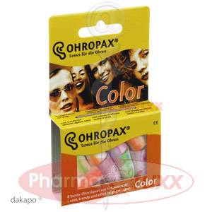 OHROPAX Color Schaumstoff Stoepsel, 8 Stk
