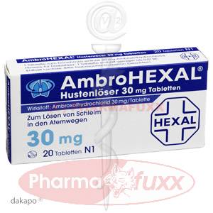AMBROHEXAL Hustenloeser 30 mg Tabl., 20 Stk