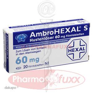 AMBROHEXAL S Hustenloeser 60 mg Filmtabl., 20 Stk