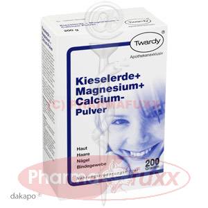 KIESELERDE MAGNESIUM Calcium Pulver, 200 g