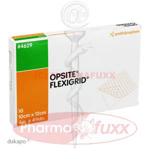 OPSITE Flexigrid transp.Wundverb.10x12cm steril, 10 Stk