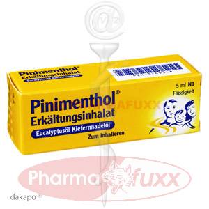 PINIMENTHOL Erkaelt.Inhalat Euc/Kief Tropfen, 5 ml