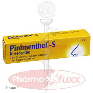 PINIMENTHOL S Nasensalbe, 10 g