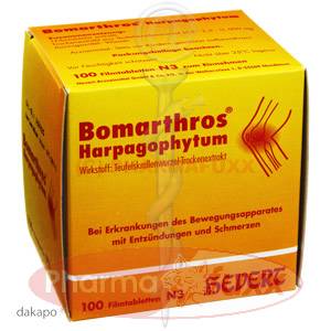 BOMARTHROS Harpagophytum Filmtabl., 100 Stk