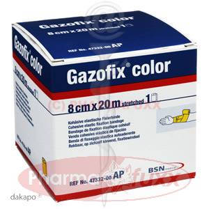 GAZOFIX color Fixierbinde gelb 47332 20mx8cm, 1 Stk