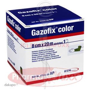 GAZOFIX color Fixierbinde gruen 47335 20mx8cm, 1 Stk