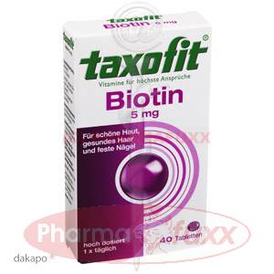 TAXOFIT Biotin 5 mg Tabletten