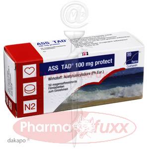 ASS TAD 100 mg Protect Tabl. magensaftr., 50 Stk