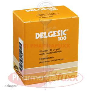 DELGESIC 100 Pulver, 20 Stk