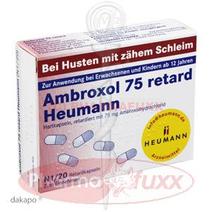 AMBROXOL 75 retard Heumann Kapseln, 20 Stk