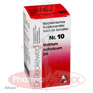 BIOCHEMIE 10 Natrium sulfuricum D 6 Tabl., 200 Stk