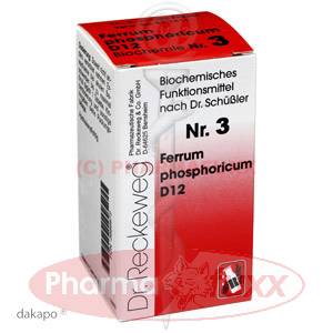 BIOCHEMIE 3 Ferrum phosphoricum D 12 Tabl., 200 Stk