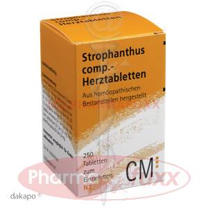 STROPHANTHUS COMP. Herztabletten, 250 Stk