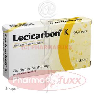 LECICARBON K CO2 Laxans Kindersuppos., 10 Stk