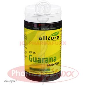 GUARANA TABLETTEN 200 mg Extraktpulver, 100 Stk