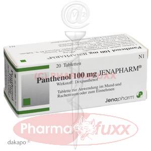 PANTHENOL 100 mg Jenapharm Tabl., 20 Stk