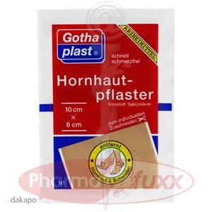 GOTHAPLAST Hornhautpfl.10cmx6cm, 1 Stk
