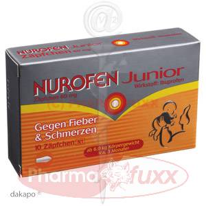 NUROFEN Junior Zaepfchen 60 mg, 10 Stk