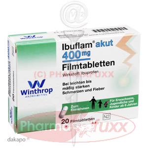 IBUFLAM akut 400 mg Filmtabl., 20 Stk