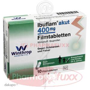 IBUFLAM akut 400 mg Filmtabl., 10 Stk