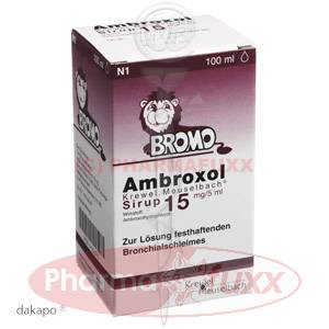 AMBROXOL Krewel 15 mg/5 ml Sirup, 100 ml