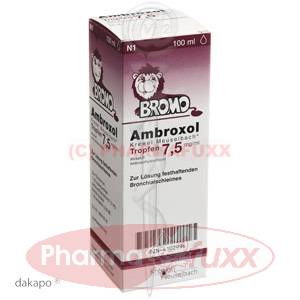 AMBROXOL Krewel 7,5 mg/ml Tropfen, 100 ml