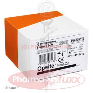 OPSITE Post OP 6,5x5cm Verband, 30 Stk