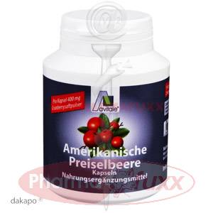 PREISELBEERE amerikanisch 400 mg Kapseln, 100 Stk
