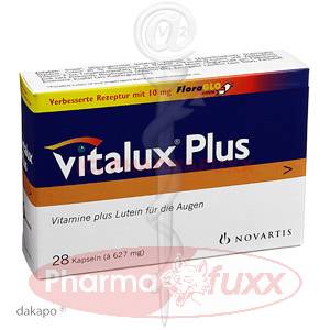 VITALUX Plus 10 mg Lutein Kapseln, 28 Stk