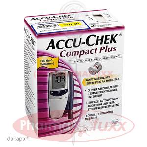 ACCU CHEK Compact Plus Set mg/dl, 1 Stk
