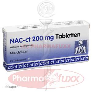 NAC- CT 200 mg Tabletten, 20 Stk