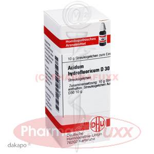 ACIDUM HYDROFLUORICUM D 30 Globuli, 10 g