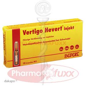 VERTIGO HEVERT Injekt Amp., 10 Stk