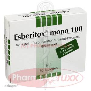 ESBERITOX mono 100 Tabl., 60 Stk