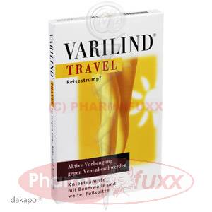 VARILIND Travel Kniestr.BW XL beige, 2 Stk